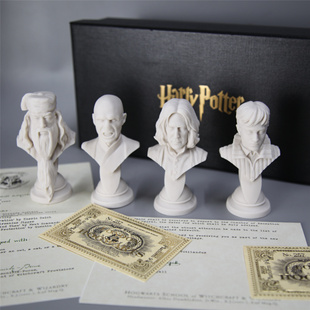 哈利波特周边斯内普教授邓布利多伏地魔胸像雕像摆件手办礼物现货