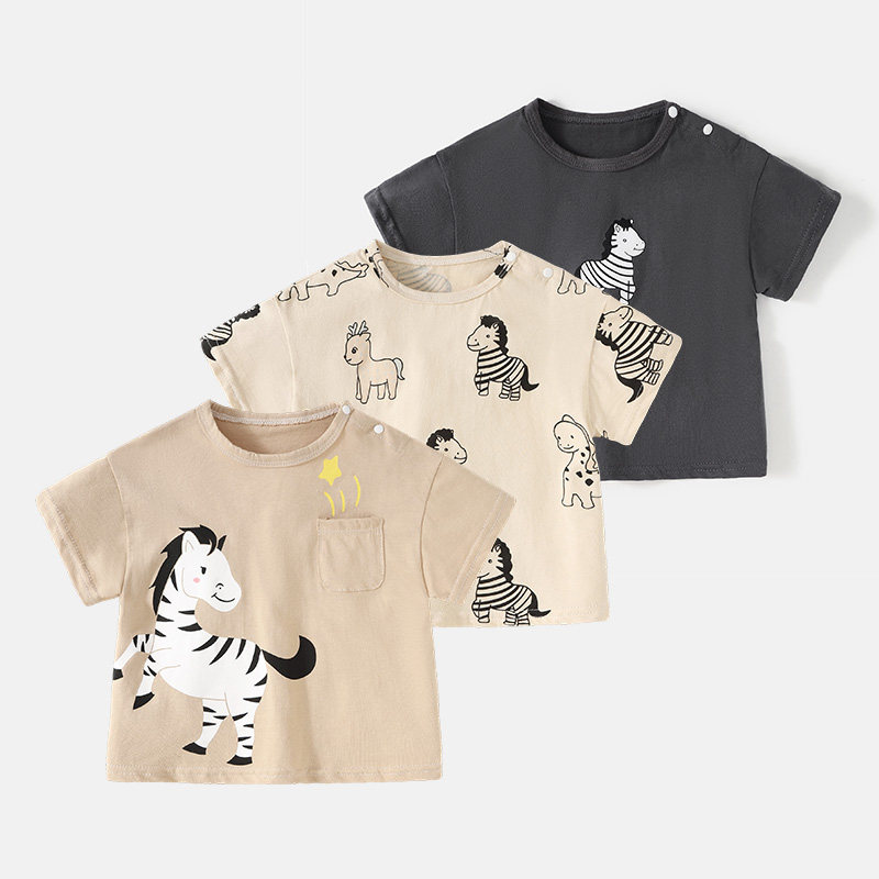 男童休闲短袖t恤T婴儿衣服夏装女童宝宝儿童小童夏季半袖上衣薄款,童装/婴儿装/亲子装,T恤,淘宝优惠券,粉丝福利购,淘宝优惠卷