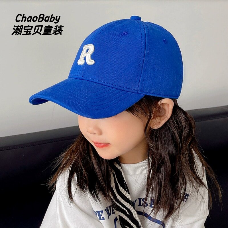 儿童帽子春季中大童亲子款鸭舌帽男女学生防晒太阳出游薄款棒球帽