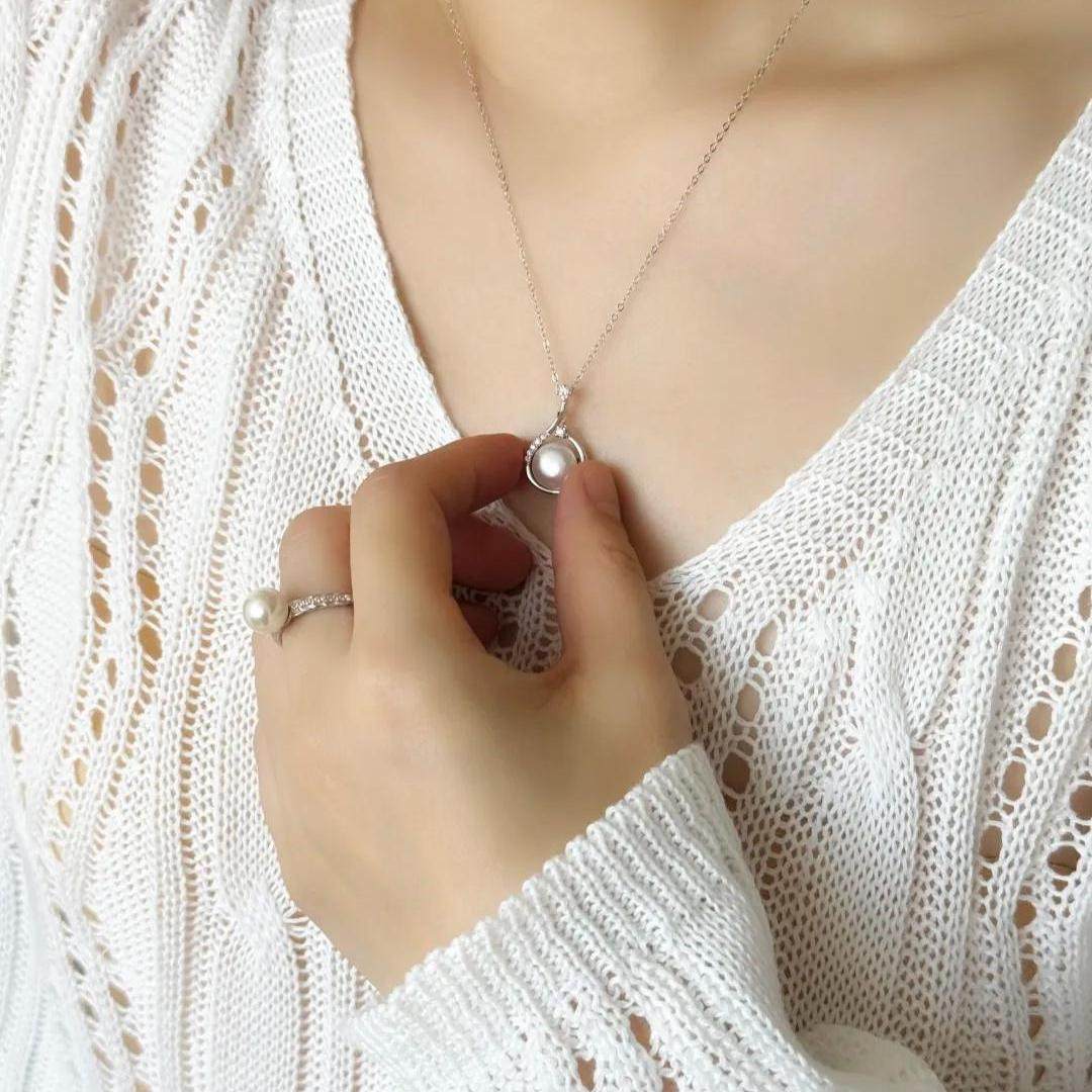 轻奢小众纯银天然耳钉锁骨银饰原创设计礼品520饰品吊坠项链女,饰品/流行首饰/时尚饰品新,项链,淘宝优惠券,粉丝福利购,淘宝优惠卷