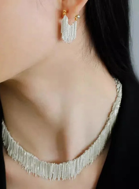 麦芭贝尔合金女三件套项链
