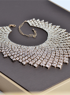 麦芭贝尔人造水晶女项链