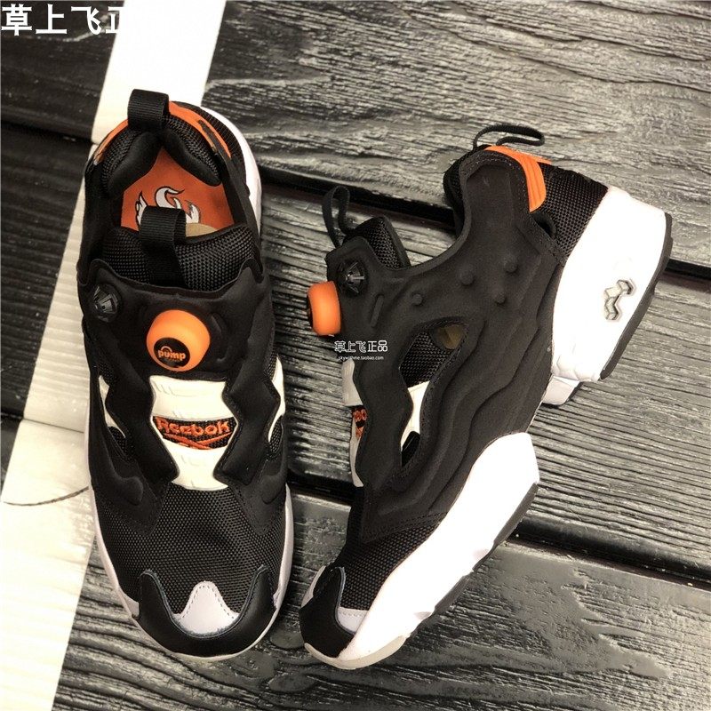 锐步reebok instapump fury 情侣休闲运动鞋 充气鞋eh1785 fu9113