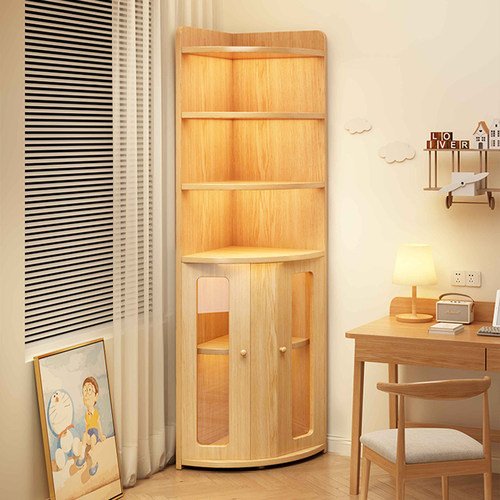 转角落地收纳角柜置物架