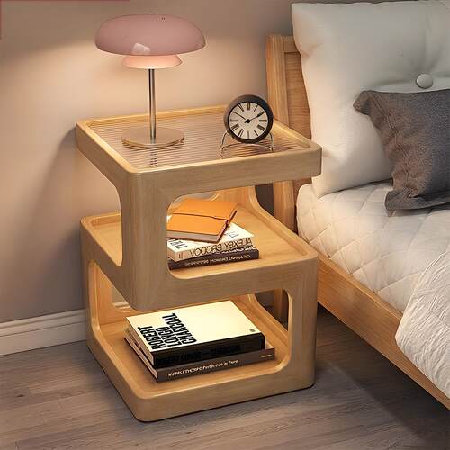 【520造型】实木床头柜替代品