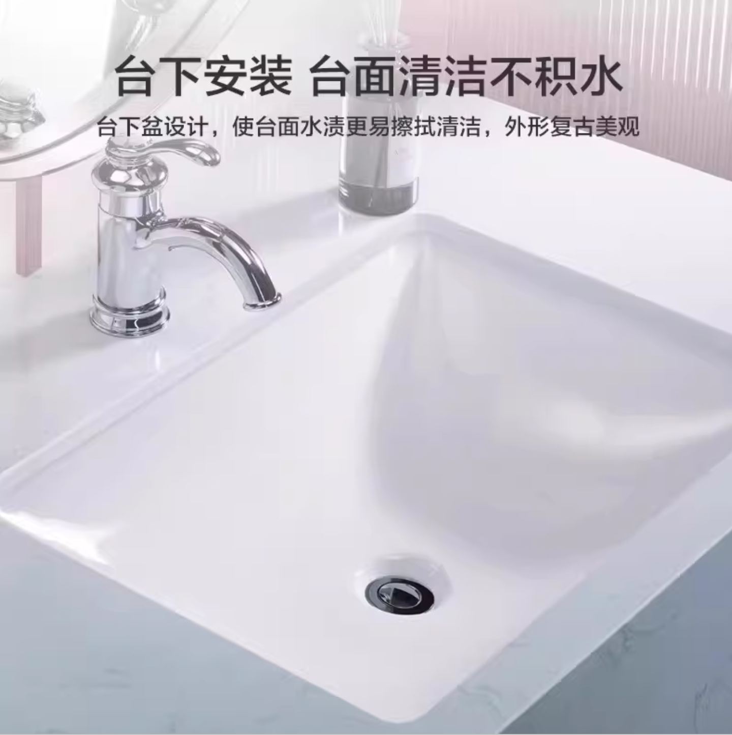 科勒原装CAXTON 卡斯登方形台下盆陶瓷盆方盆K-20412T K-20413T