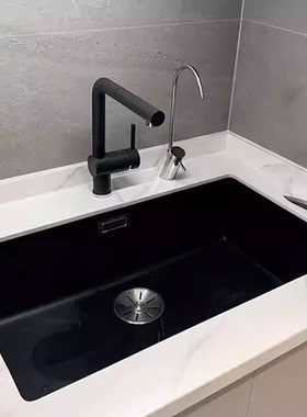 德国铂浪高花岗岩水槽石英厨盆SUBLINE700-U大单槽523442进口台下