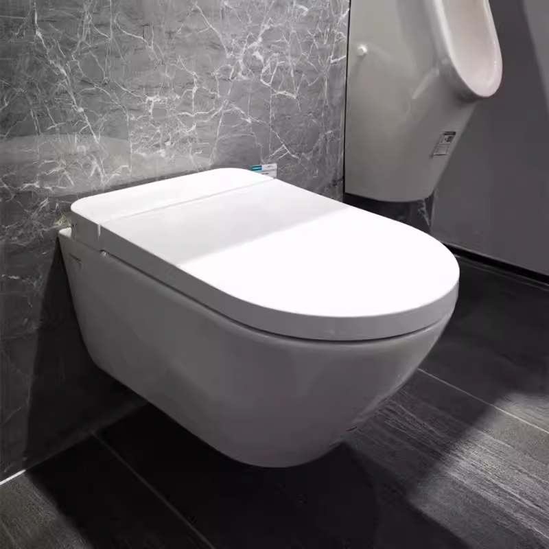 德国杜拉维特新款挂墙智能马桶座便250209+614700含入墙水箱套装