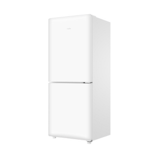 Haier/海尔 HC2-165WGHC2E9WV 风冷1级冰雪白双温租房两门小冰箱
