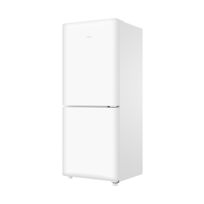 海尔165升两门1级能效冰雪白