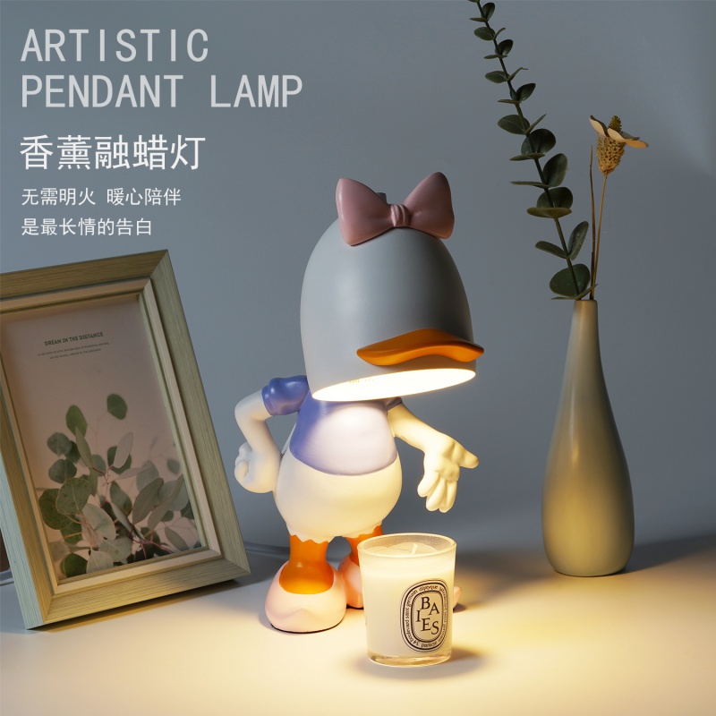 唐老鴨黛西香薰蠟燭融蠟燈融燭燈