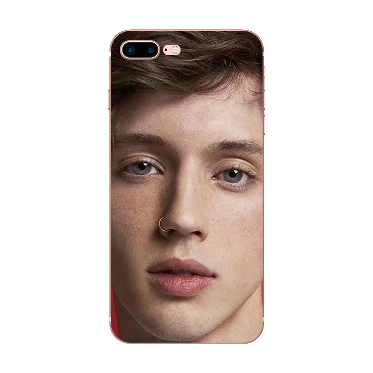 欧美戳爷Troye Sivan适用iPhone XS MAX苹果7 plus 8P 6S手机壳套