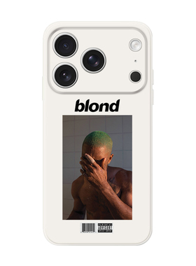 R&B歌手Frank Ocean弗兰克奥申Blonde海报潮适用iPhone17 ProMax/air 16 plus苹果15Pro手机壳14防摔13保护套