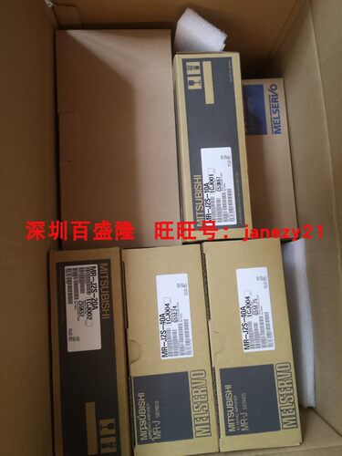 Mitsubishi/三菱原装伺服驱动MR-J2S-10B J2-10A1 J20A/10A J20A1