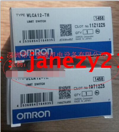OMRON欧姆龙原装全新正品限位开关WLCA12-TH