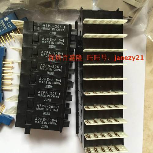 欧姆龙OMRON原装全新正品拔码开关A7PH-206