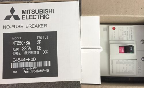 现货供应全新三菱MITSUBISHI塑壳断路器NF250-SW 2P电流125A~250A