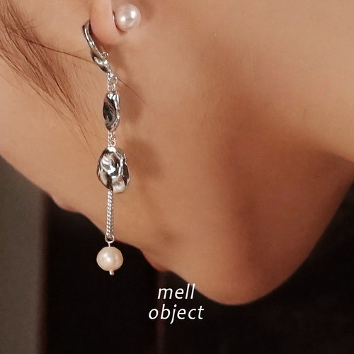 mell925银针珍珠冷淡风
