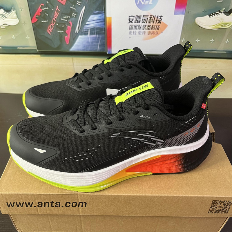 安踏火箭6代丨男跑鞋氮科技防泼水秋冬跑步鞋减震运动鞋112445581
