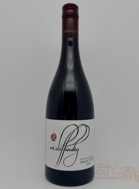 见南山 班诺克本黑皮诺干红葡萄酒新西兰Difficulty Bannockburn