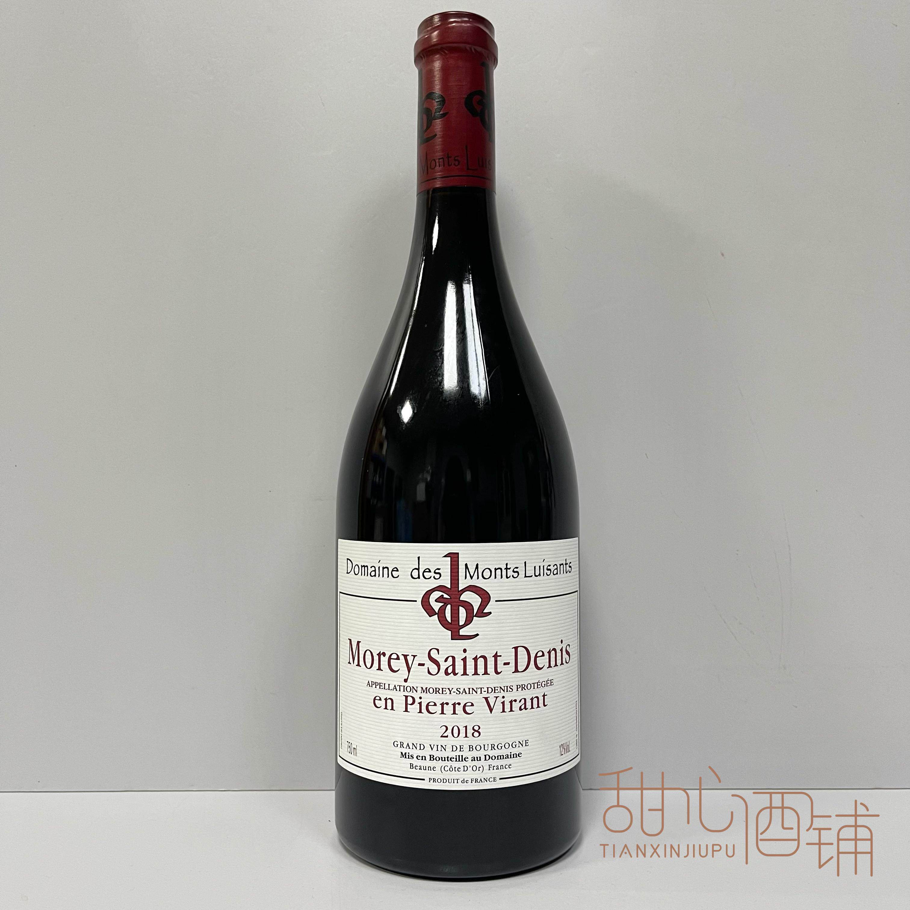 法国勃艮第Monts Luisants禄仙莫雷圣丹尼斯佩兰特干红葡萄酒 19