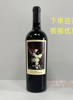 美国膜拜酒 Prisoner 囚徒酒徒仙粉岱混酿干红葡萄酒 纳帕谷 2021