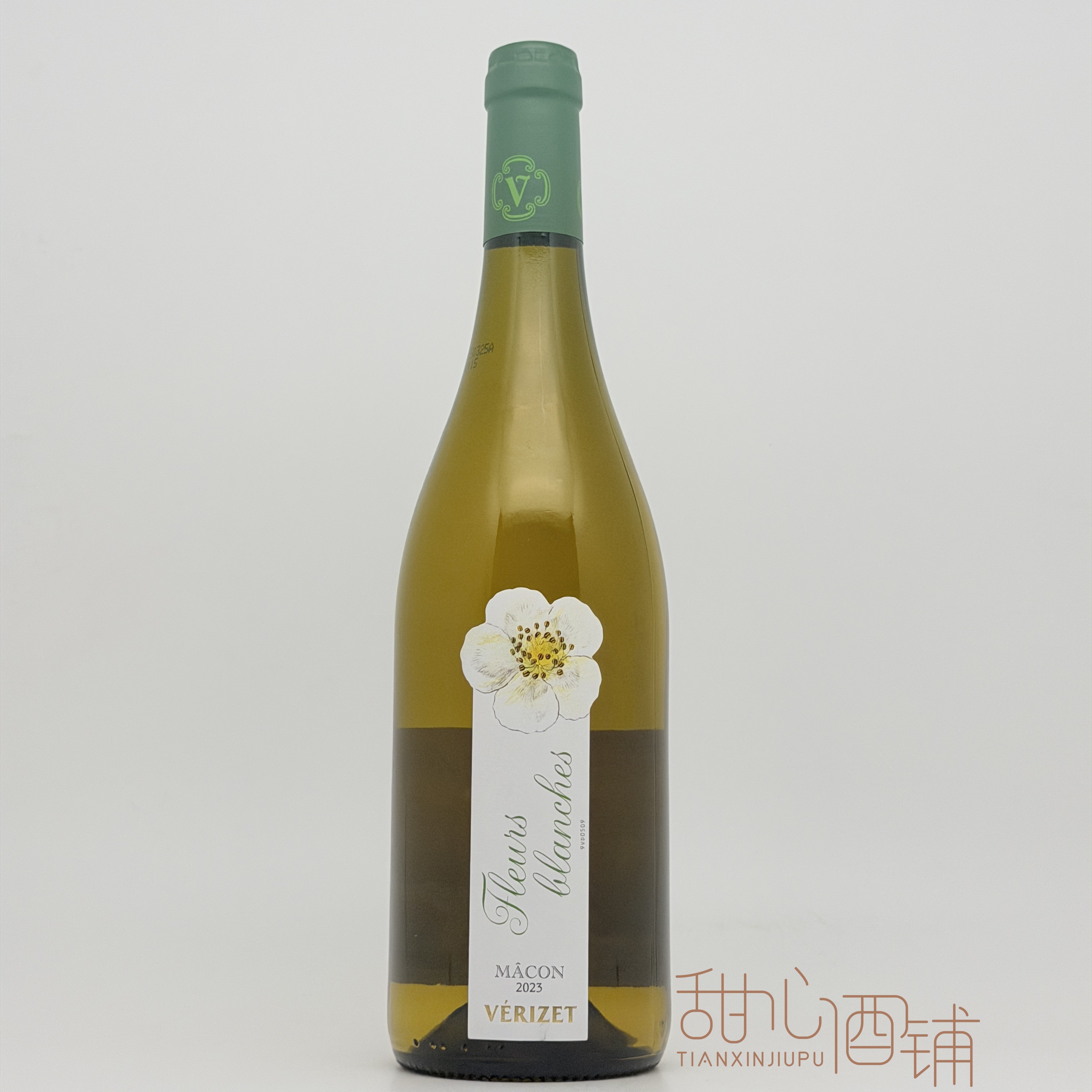 一朵白花马孔霞多丽干白葡萄酒
