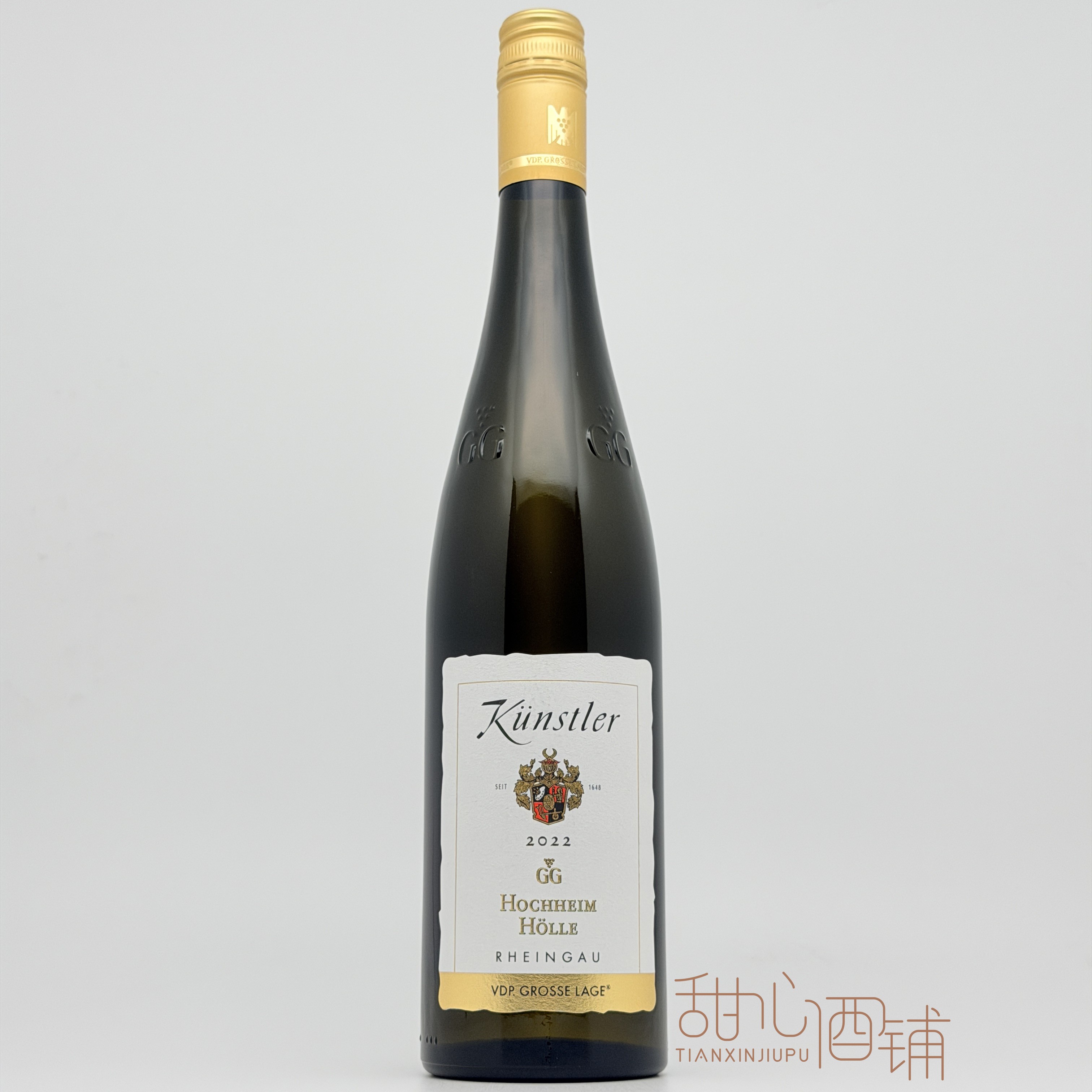 昆斯特勒头等园雷司令干白葡萄酒图片