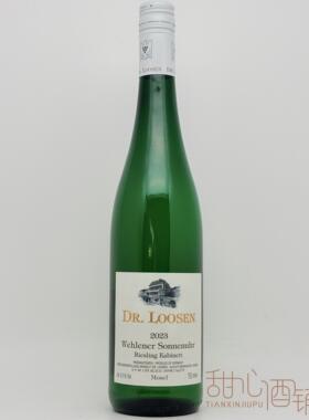 德国进口 Dr. Loosen 露森卫恩日晷园 雷司令晚收甜白葡萄酒 2023