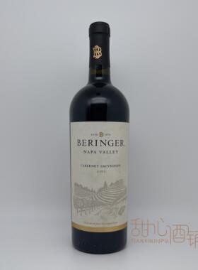 美国原瓶 贝灵哲纳帕谷赤霞珠红葡萄酒Beringer Napa  2015年