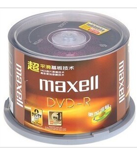 麦克赛尔maxell DVD-R刻录光盘 万胜黑尊DVD光盘 空白光盘 dvd-r