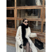 nczz 大衣 毛呢外套气质款 柏林之雪 2025年冬季