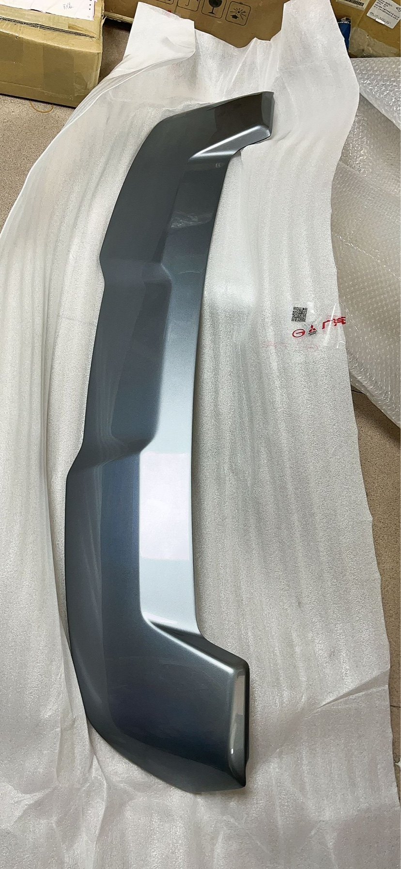 MITSUBISHI OUTLANDER 고정 날개 리어 윙 원래 고정 날개[페인트 그레이 포함] 13-21에 적합