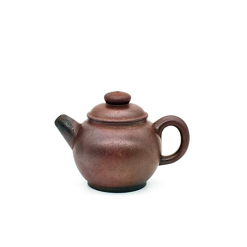 润砂堂小太阳徐昇推荐 柴烧窑变 嘏拙具轮珠壶 原矿底槽青泥 包邮