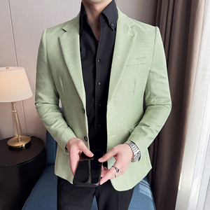 亮丝千鸟格两粒扣西服商务休闲西装外套DX39-P155，男装西服套装，星座1606-1