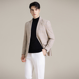 韩版修身西服时尚休闲格子西装外套DX49-P148，男装西服套装，星座1606-1