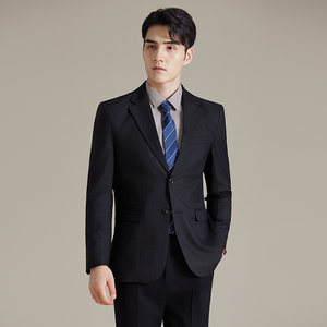 韩版修身西服华夫格时尚休闲西装外套DX47-P148图片