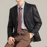 男士韩版修身西服时尚休闲提花西装外套DX62-P148，男装西服套装，星座1606-1