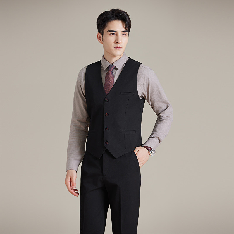 简约韩版修身西装马甲套MJT8801-P115,男装西服套装,星座1606-1