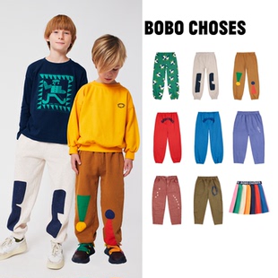 现货 西班牙小众 bobo choses 25aw 秋冬儿童卫裤工装裤半裙伞裙