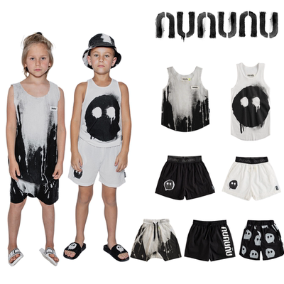 nununu儿童休闲沙滩裤背心