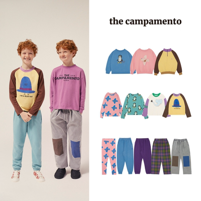 卡通印花长袖T恤卫衣裤子