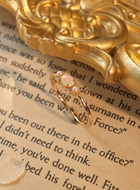 轻奢非洲澳宝天然珍珠S925戒指