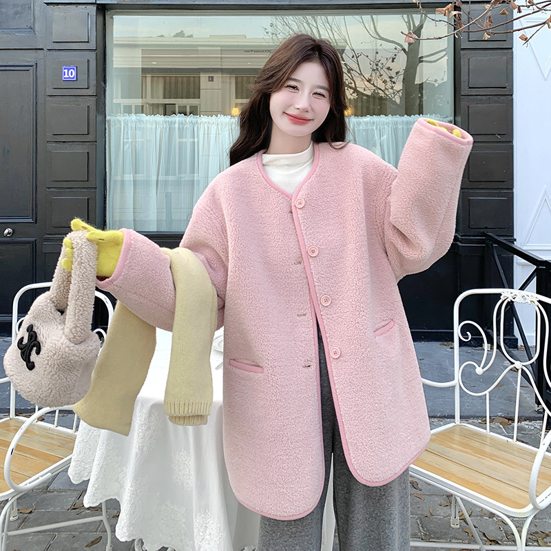 冬装新款加厚羊羔毛外套XW8048P215K328,女装短外套,浙宝171