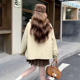 现货2026年春季新款口袋刺绣风衣外套XW722P155K238，女装短外套，浙宝171