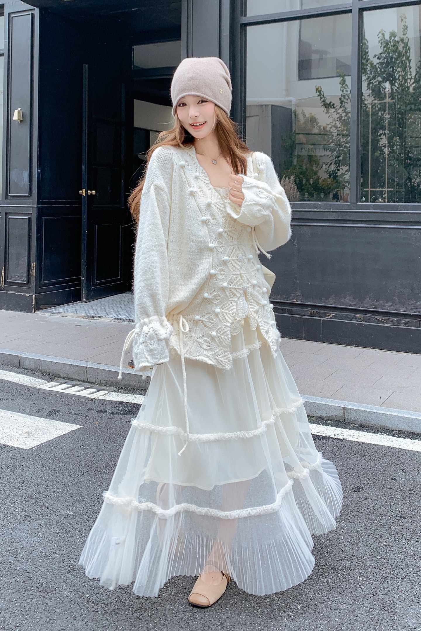 现货25秋装新款白色毛衣XW762毛衣P155K238,女装短外套,浙宝171