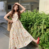 夏新款韩版洋气碎花无袖连衣裙XW1127P135K208，女装连衣裙，浙宝171