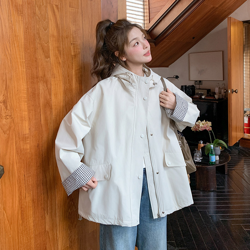 2026年春装新款风衣连帽外套XW1002P155K238，女装风衣，浙宝171
