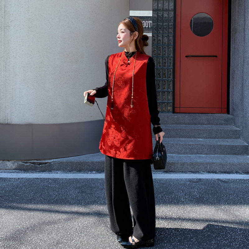 2026年早春风马甲两件套连衣裙XW9806P225K338，女装连衣裙，浙宝171