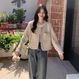 现货2026年秋装新款小香风外套XW701P155K238，女装短外套，浙宝171